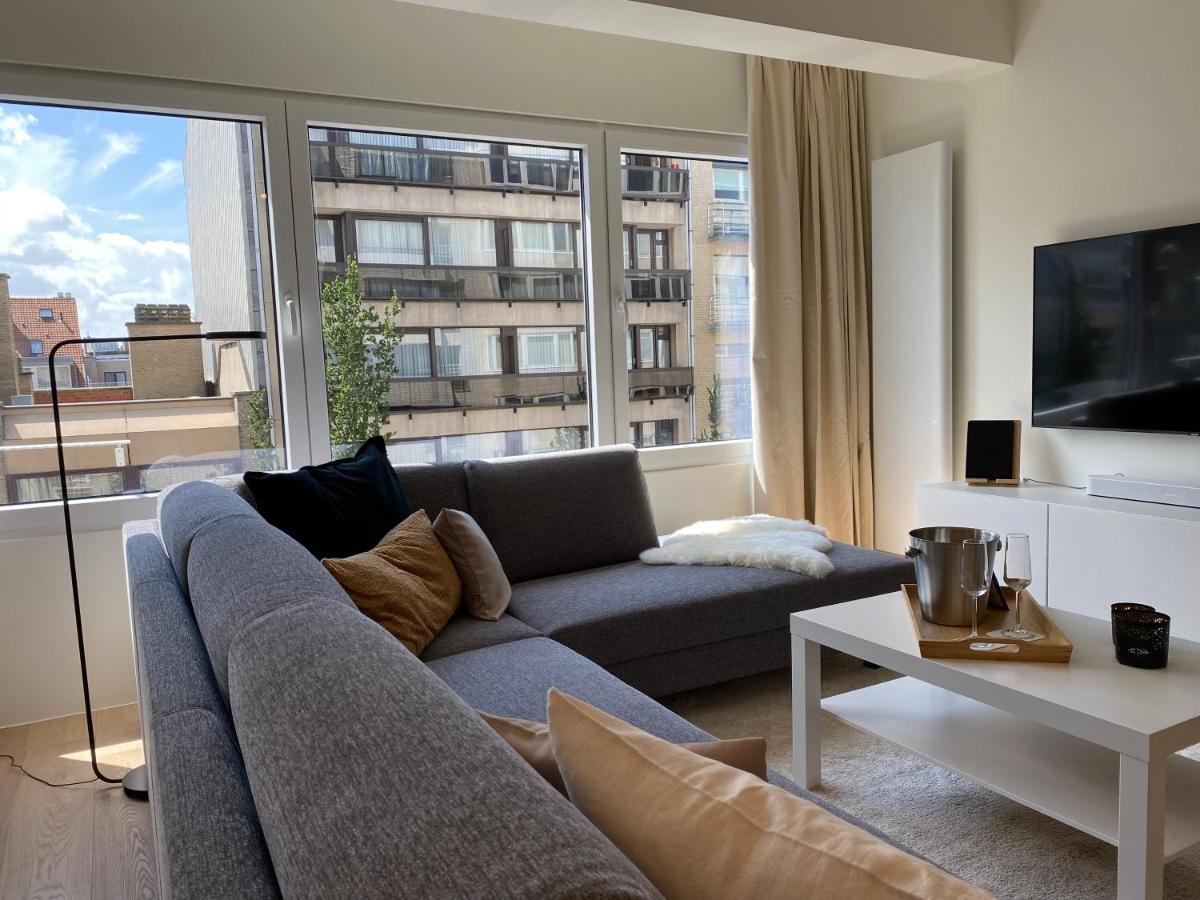 Chiara Luxueus Rustig Appartement Oostende Bagian luar foto